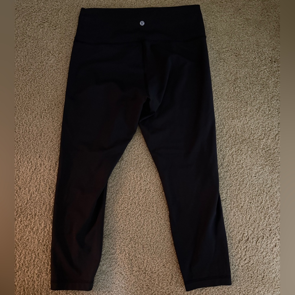 Lululemon Wunder Train High Rise Crop 23” Leggings